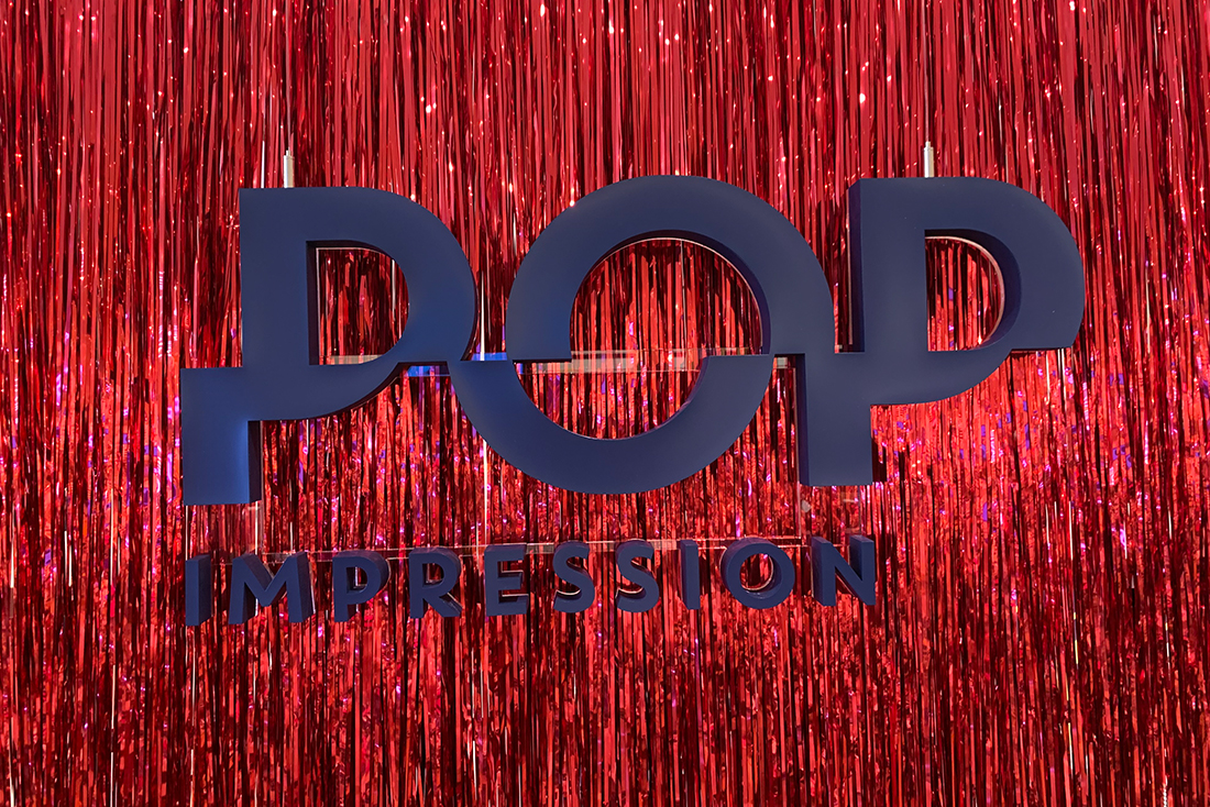 Pop Impression 3D Logo